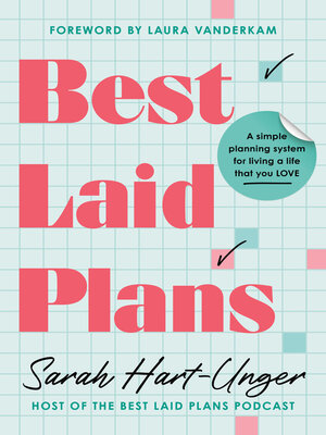cover image of Best Laid Plans